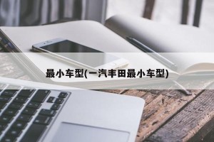 最小车型(一汽丰田最小车型)